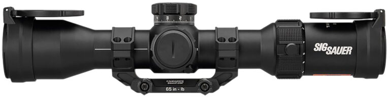 Sig Sauer Electro-Optics SOTM62001 Tango-MSR  Black 2-12x40mm, 34mm Tube Illuminated MRAD Milling 2.0 Reticle