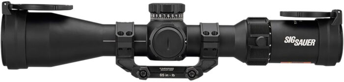 Sig Sauer Electro-Optics SOTM63001 Tango-MSR  Black 3-18x50mm, 34mm Tube Illuminated MRAD Milling 2.0 Reticle