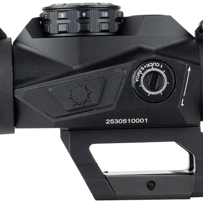 Steiner 8800 T1XI  Matte Black 1 x 24 mm 2 MOA Red Dot/60 MOA Circle Multi Reticle