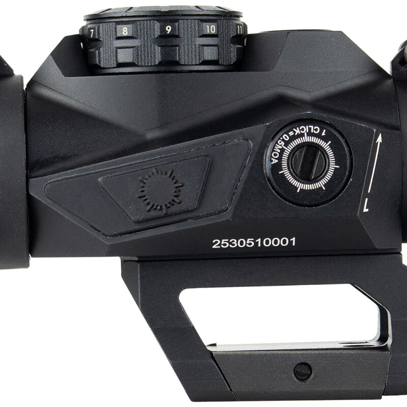 Steiner 8800 T1XI  Matte Black 1 x 24 mm 2 MOA Red Dot/60 MOA Circle Multi Reticle