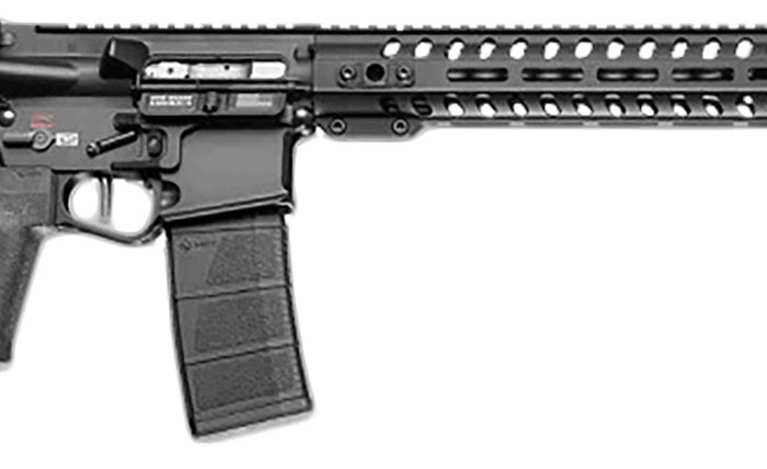 Patriot Ordnance Factory 02039 Renegade +  5.56x45mm NATO 30+1, 13.75" Steel Threaded Barrel, Black Aluminum Receiver