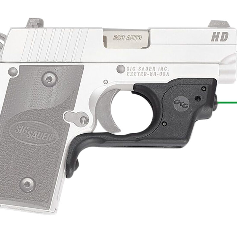 Crimson Trace 0147501 LG-492G Green Laserguard  Black Sig Sauer P238/P938