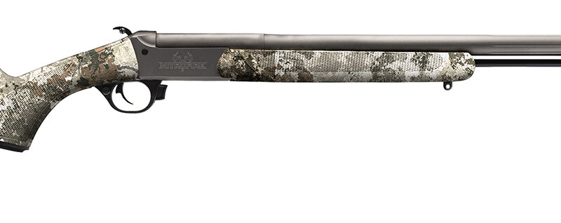 Traditions CR843304434 NitroFire Pro 50 Cal 209 Primer Sniper Gray Cerakote 26" Fluted w/VAPR Twist Barrel, Drilled & Tapped Receiver, Veil Alpine Adj Cheek Piece & LOP Synthetic Stock