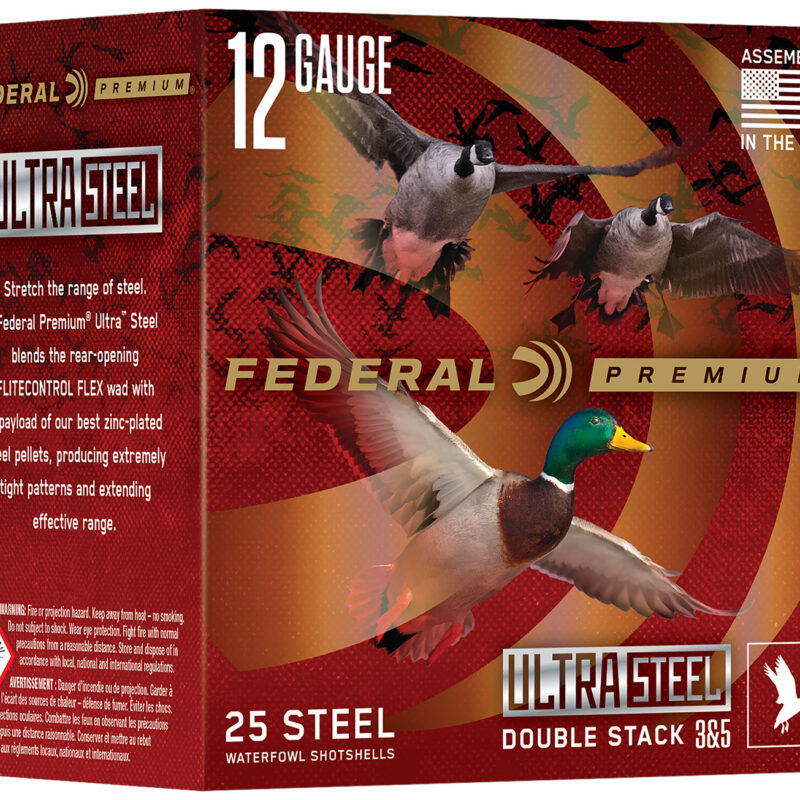 Federal PWUX1422 Premium  12Gauge 3" 1 1/4 oz 2 Shot 25 Per Box/10 Cs