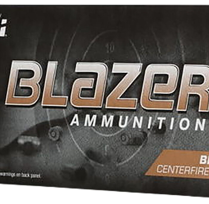CCI 5296 Blazer Brass Full Metal Jacket 9mmLuger 100gr Full Metal Jacket 50 Per Box/20 Case