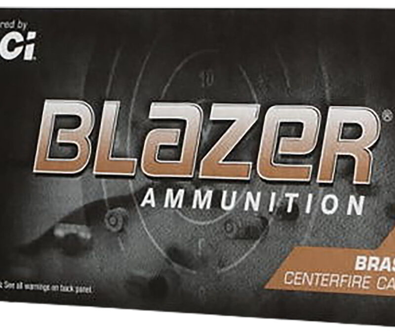 CCI 5296 Blazer Brass Full Metal Jacket 9mmLuger 100gr Full Metal Jacket 50 Per Box/20 Case