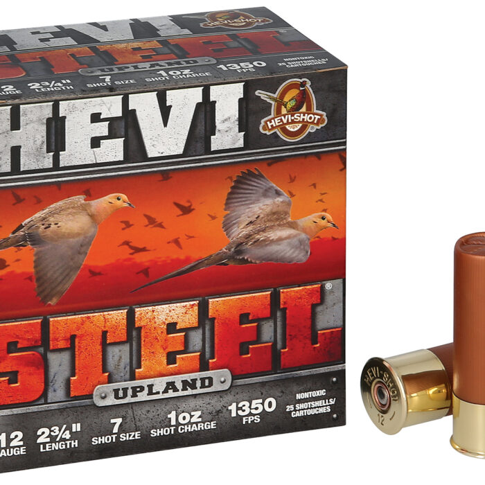 HEVI-Shot HS61266  Upland 12Gauge 2.75" 1oz 6Shot 25 Per Box/10 Case