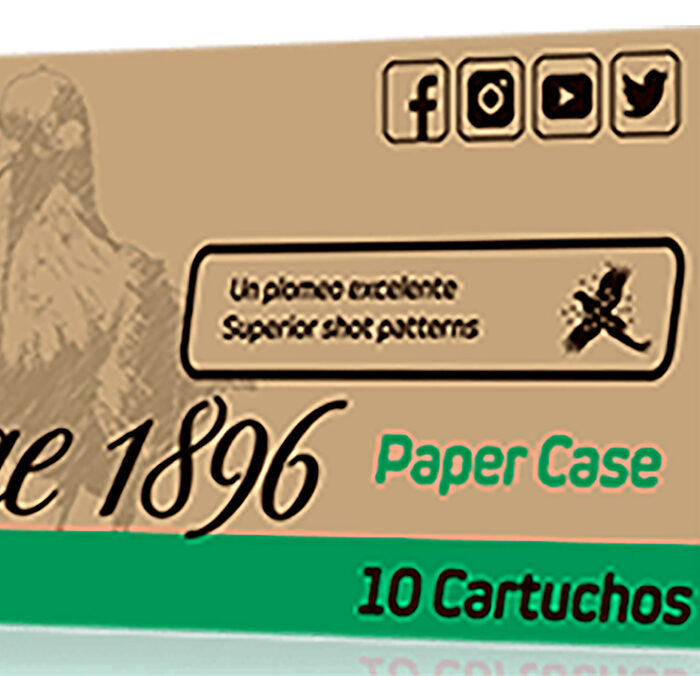 Rio Ammunition VP36FHV8 Vintage 1896 Paper Flyer 12Gauge 2.75" 8Shot 10 Per Box/25 Case