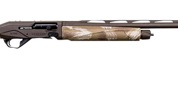 Weatherby XSL1228MAG Sorix  Full Size 12 Gauge Semi-Auto 3" 2+1 28" Burnt Bronze Cerakote Vent Rib Barrel & Drilled & Tapped Steel Receiver, Slough Camo Synthetic Stock w/Adj Shim, Ambidextrous