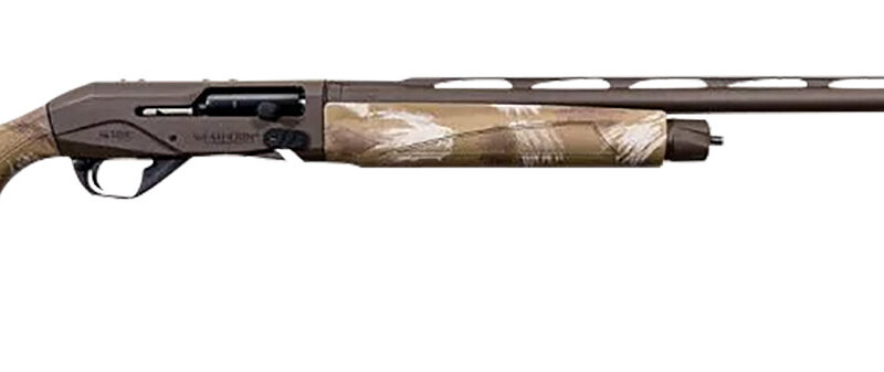 Weatherby XSL1228SMG Sorix  Full Size 12 Gauge Semi-Auto 3.50" 2+1 28" Burnt Bronze Cerakote Vent Rib Barrel & Drilled & Tapped Steel Receiver, Slough Camo Synthetic Stock w/Adj Shim, Ambidextrous