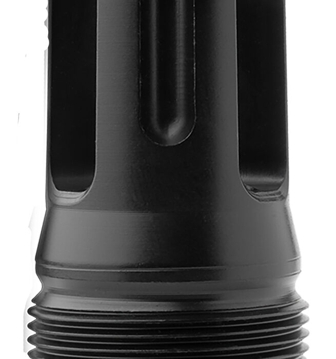 ADVANCED ARMAMENT COMPANY 65038 Flash Hider  Black 5/8"-24 Threads 7.62mm