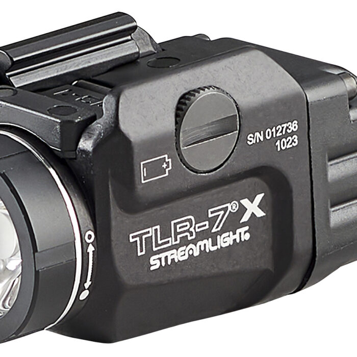 Streamlight 69455 TLR-7 X USB  Black Anodized 500 Lumens White LED