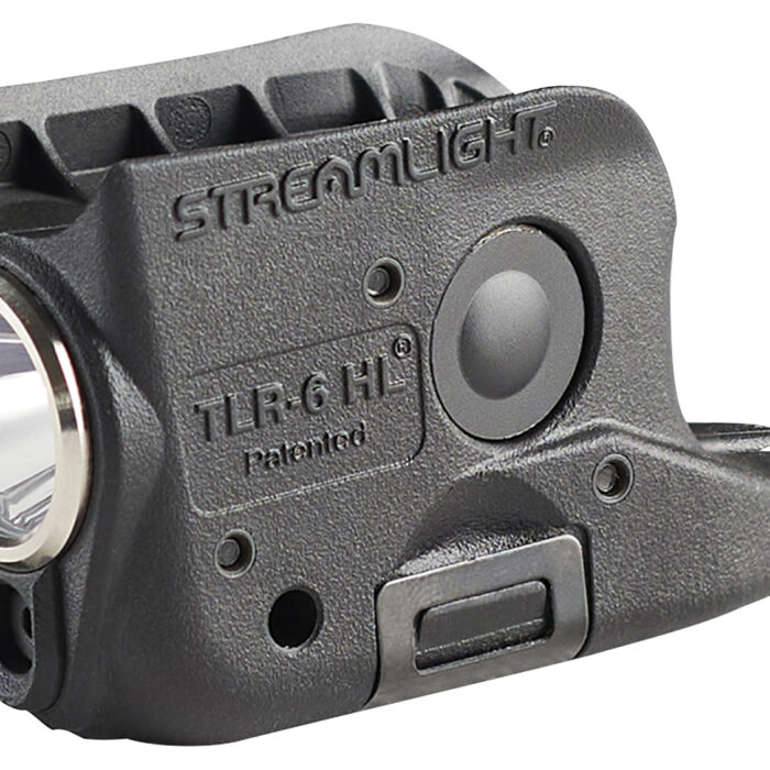 Streamlight 69340 TLR-6 HL Gun Light  Black 300 Lumens White LED/Red Laser Glock 42/43/43X/48
