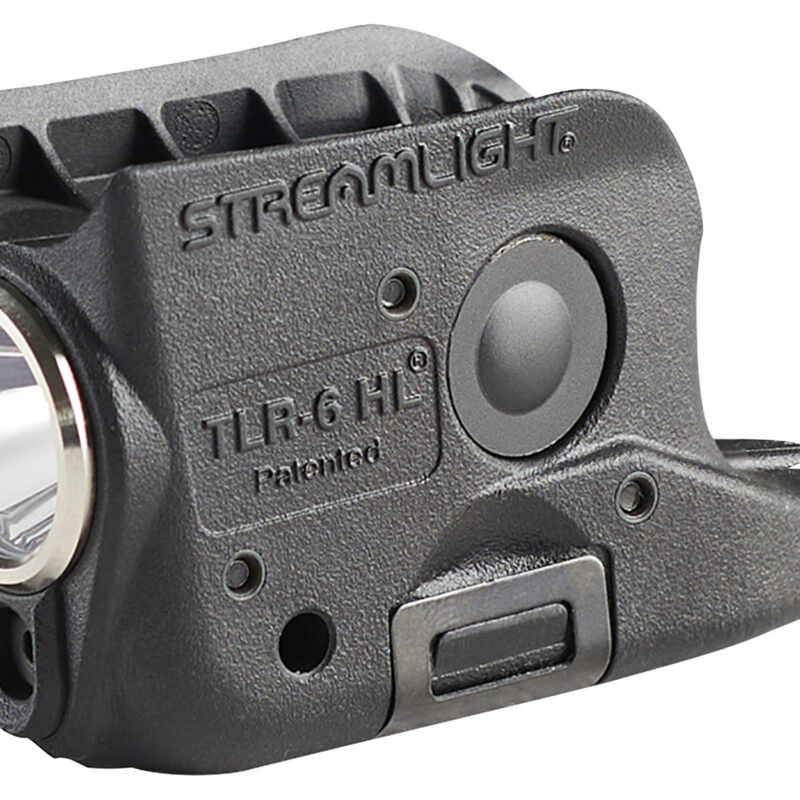 Streamlight 69340 TLR-6 HL Gun Light  Black 300 Lumens White LED/Red Laser Glock 42/43/43X/48