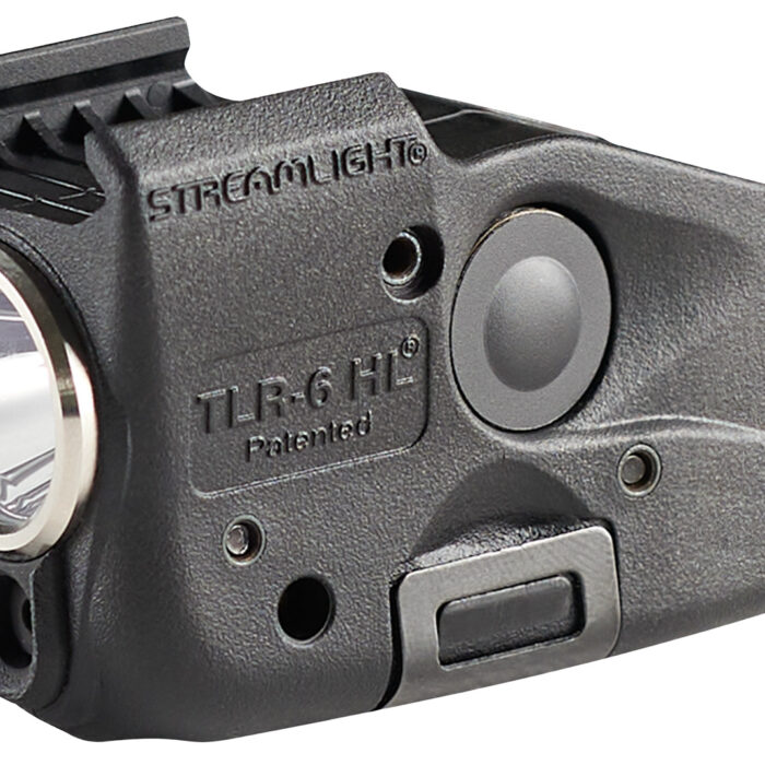 Streamlight 69343 TLR-6 HL Gun Light  Black 300 Lumens White LED/Red Laser Glock Gen 3/4/5