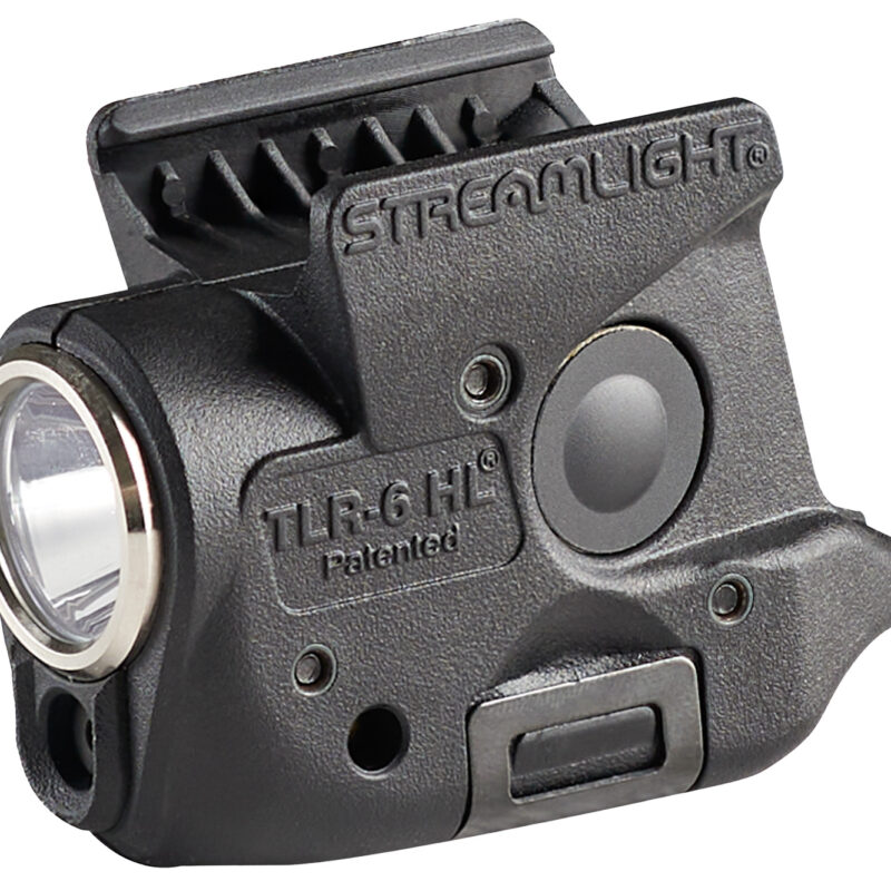 Streamlight 69344 TLR-6 HL Gun Light  Black 300 Lumens White LED/Red Laser Sig Sauer P365/P365 XL