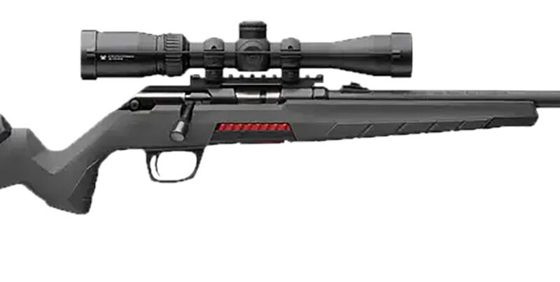 Winchester Repeating Arms 525233102 Xpert Combo Full Size 22 LR 10+1 18" Matte Black Barrel, Drilled & Tapped Steel Receiver, Gray Synthetic Molded Stock, Vortex Crossfire II 2-7x32mm Scope