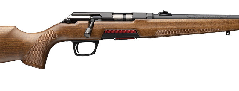 Winchester Repeating Arms 525214102 Xpert Sporter SR Full Size 22 LR 10+1 16.50" Matte Black Threaded Sporter Barrel, Drilled & Tapped Matte Black Steel Receiver, Fixed Satin Walnut Stock
