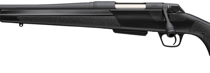 Winchester Repeating Arms 535783294 XPR SR Full Size 6.5 PRC 3+1 20" Black Perma-Cote Threaded Sporter Barrel & Drilled & Tapped Steel Receiver, Fixed Matte Black Synthetic Stock, Left Hand