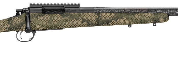Proof Research 118450 Glacier TI 308 Win 4+1 20" Carbon Fiber Match Grade Threaded Barrel, Black Cerakote Titanium Receivern w/Picatinny Rail, Fixed PROOF Hunter TFDE Carbon Fiber Stock