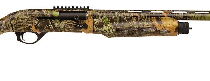 Gforce Arms GFONE1224MO3 One Turkey 12 Gauge 3" 3+1 24" Steel Barrel, Picatinny Rail Receiver, Fixed Mossy Oak Break-Up Synthetic Stock