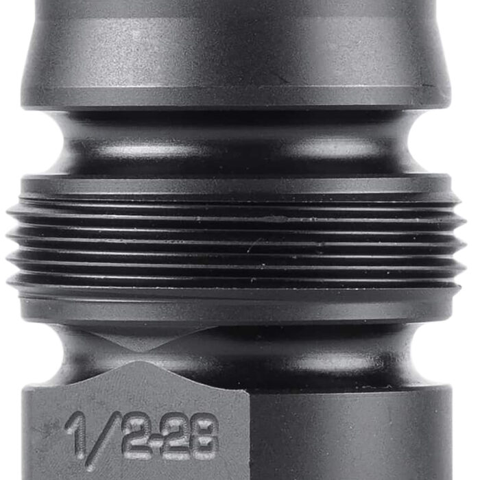 Dead Air DA147 Xeno  11/16"x24 4140 HT Alloy Steel Nitride Black
