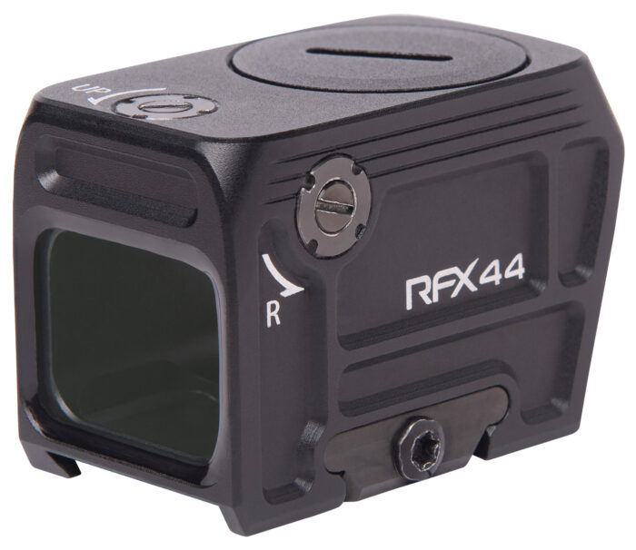 Viridian 9810110 RFX44  Black Anodized 1 x 21 mm  x 16.5 mm 5 MOA Green Dot ACRO/Shield RMSc Footprint