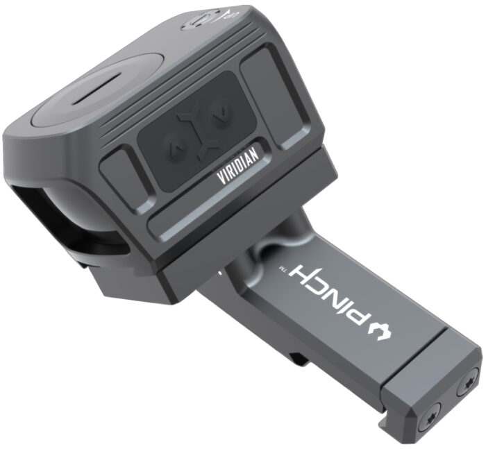 Viridian 9820033 PINCH Adjustable 35 Degree Offset Mount ACRO Adapter  Black Anodized