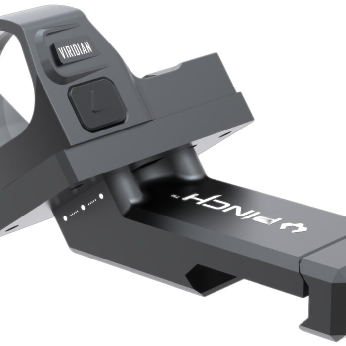 Viridian 982-0036 PINCH Adjustable 35 Degree Offset Mount with Shield RMSc Adapter  Black Anodized