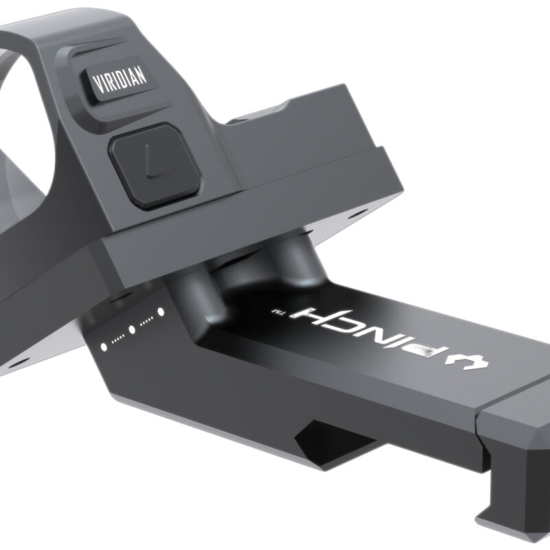 Viridian 982-0036 PINCH Adjustable 35 Degree Offset Mount with Shield RMSc Adapter  Black Anodized