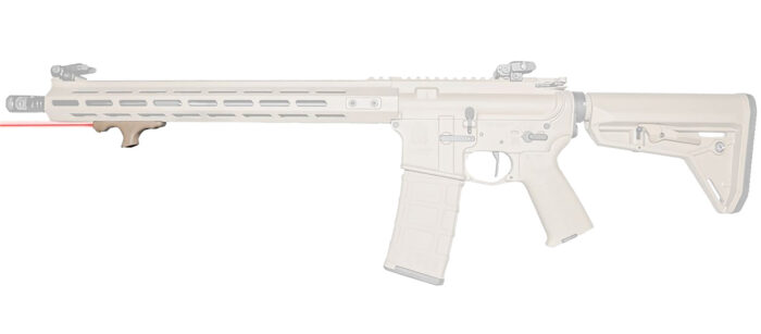 Viridian 912-0061 HS1 AR Hand Stop Red Laser with Picatinny Rail Adapter HS Series Flat Dark Earth