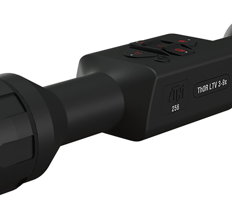 ATN TIWSTLTV225X Thor LTV  Thermal Black 3-9x25mm Multi Reticle 256x192, 12 Microns, 50 Hz Resolution