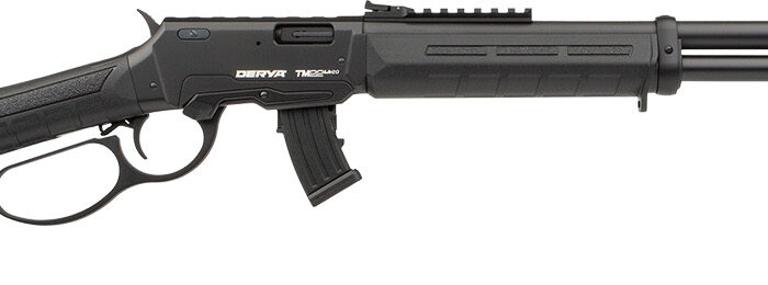 Rock Island TM22LA20 TM22  Full Size 22 LR 10+1 20" Black Anodized Barrel, Black Anodized Picatinny Rail Aluminum Receiver, M-LOK Handguards, Black Anodized Aluminum Fixed Stock,  Ambidextrous