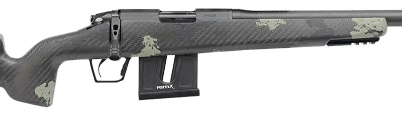 Fierce Firearms FRR17HMR18BF Carbon Razor  17 HMR Black Cerakote Forest Camo