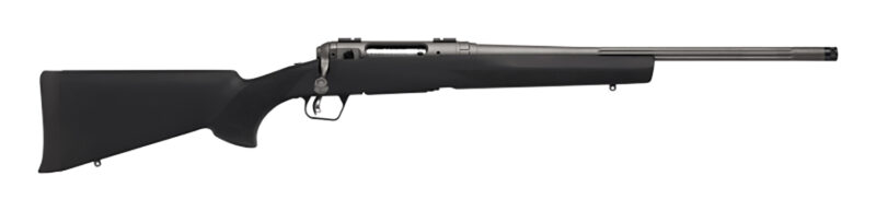 Savage Arms 58270 110 Trail Hunter Lite Full Size 308 Win 4+1 20"  Fluted/Threaded Barrel, Drilled & Tapped Steel Receiver, Black Fixed Synthetic Stock