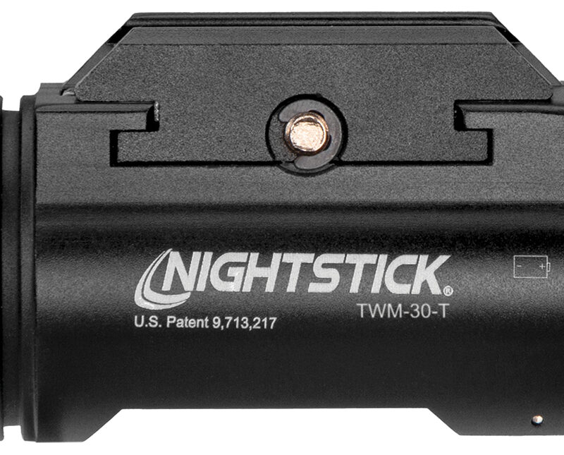 Nightstick TWM30T Tactical Weapon-Mounted Light Turbo  Black Anodized Hardcoat 1200 Lumens White LED Light