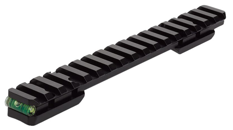 Browning 12525 Picatinny Rail w/Bubble Level Matte Black Aluminum Fits X-Bolt 300 RUM/300 PRC, Anti-Cant/Picatinny Rail/Weaver Mount Ultra Magnum Action 20 MOA