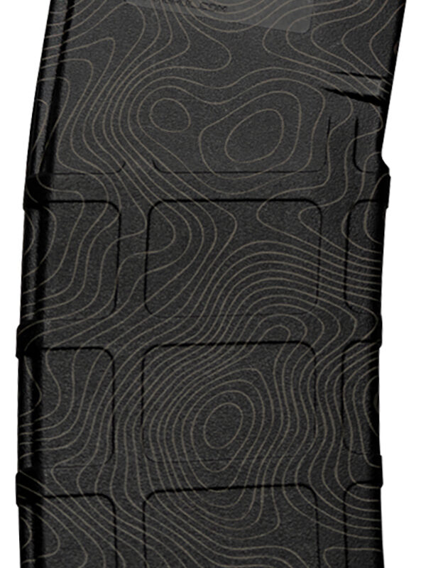 Weapon Works 228053 PMAG GEN M2 MOE 30rd Fits AR/M4 Laser Topo Polymer
