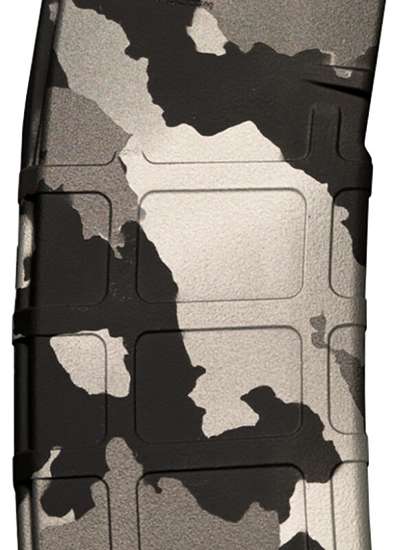 Weapon Works 228043 PMAG GEN M2 MOE 30rd Fits AR/M4 Silver Granite Polymer