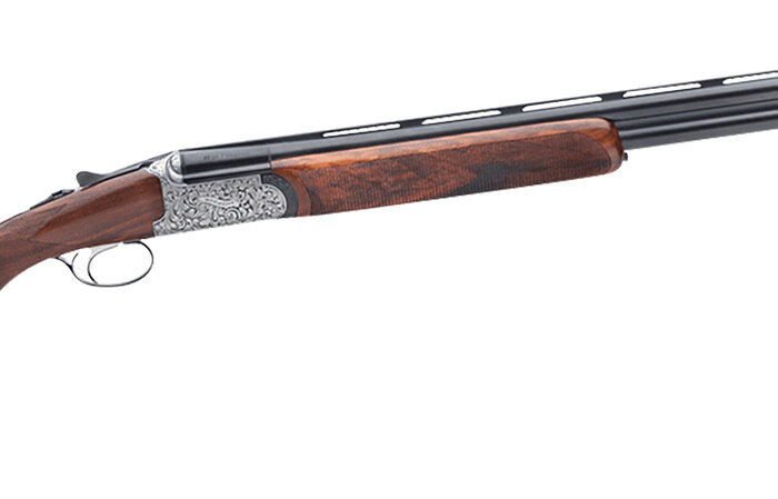 Rizzini USA 41012029 Round Body EM Full Size 20 Gauge Break Action 2rd 29" Vent Rib Barrel, Coin Anodized Silver Receiver, Fixed w/Prince of Whales Grip Grade III Turkish Walnut Stock