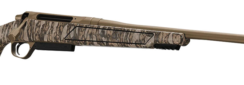 Christensen Arms 8011501700 Evoke  Full Size 308 Win 4+1 20" Flat Dark Earth Cerakote #4 Contour Threaded Barrel, Mossy Oak Bottomland Fixed Hybrid Hunter w/Picatinny Rail Synthetic Stock