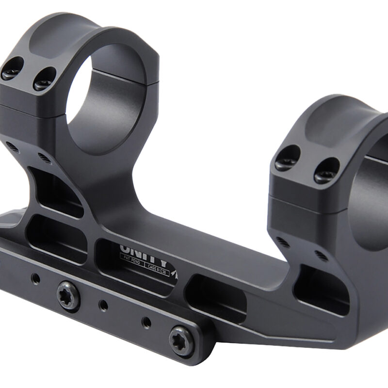 Unity Tactical LLC FSTS34205B Fast  LPVO Scope Mount/Ring Combo 34 mm Black Anodized