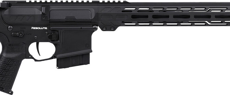 CMMG 28A670CAB Resolute MK4 22 ARC Black Nitride Threaded Barrel, Black Armor Cerakote Picatinny Rail Aluminum Receiver, M-LOK Handguard, Black Synthetic CMMG 6 Position RipStock, Black Polymer Grip