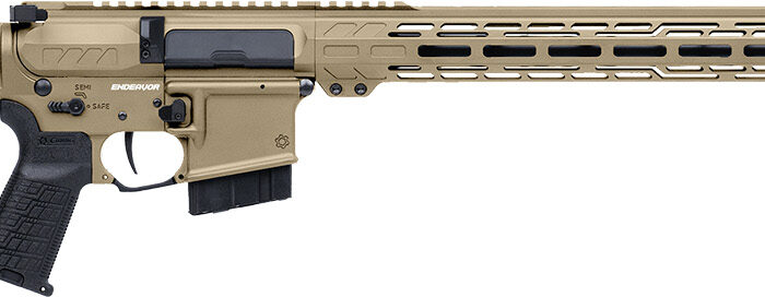 CMMG 28A7F0CCT Endeavor MK4 22 ARC 30+1 20" Black Nitride Threaded Barrel, Coyote Tan Cerakote Picatinny Rail Aluminum Receiver, EML 15" M-LOK Handguard, Black Synthetic Magpul Stock, CMMG Zeroed Grip