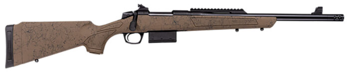 CVA CR3937 Cascade SR80 Full Size 350 Legend 10+1 18" Black Cerakote Steel Threaded Barrel, Black Cerakote Steel Receiver w/Picatinny Rail, Flat Dark Earth w/Black Web Adj LOP Synthetic Stock