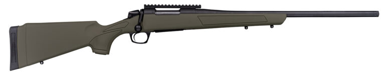 CVA CR3911G Cascade  300 Win Mag 4+1 24" Black Cerakote Steel Threaded Barrel, Black Cerakote Receiver, OD Green Synthetic Stock