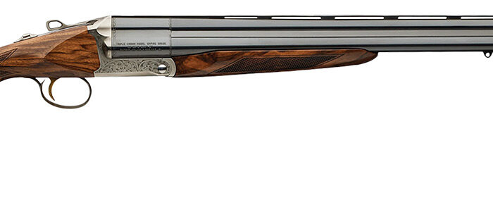 Chiappa Firearms 930.354 CD Triple Crown Empire Grade Full Size 20/28 Gauge Break Open 3+1 26" Blued Chrome Lined Vent Rib Barrel, Silver Engraved Steel Receiver, Fixed Oiled Walnut Stock
