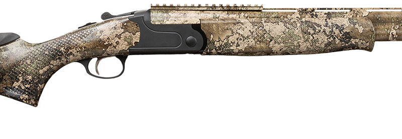 Chiappa Firearms 930.380 202T  12 Gauge Break Open 3.50" 2 24" TrueTimber Strata Over/Under Vent Rib Barrel, Picatinny Rail Steel Receiver, Adj Comb Synthetic Stock
