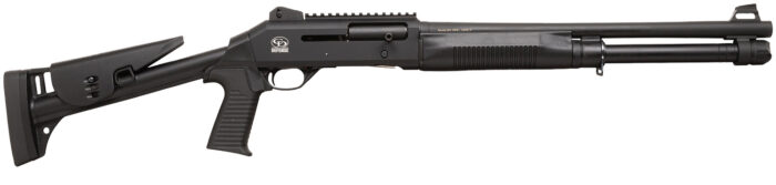 Chiappa Firearms 930.386 601 DPS Full Size Frame 12 Gauge Semi-Auto 3" 5+1 18.50" Black Steel Barrel, Black Picatinny Rail Aluminum Receiver, Black Fixed Synthetic Stock, Black Rubber Grip