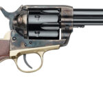 Pietta HF357CHBR434NMUS 1873 Great Western II U.S. Marshal 357 Mag 6rd 4.75" Blued Steel Barrel & Cylinder, Color Case Hardened Steel Frame, Walnut w/Engraved US Marshal's Badge Grip, Exposed Hammer 2 165126